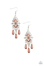 Load image into Gallery viewer, paparazzi-accessories-majestic-mood-brown-earrings
