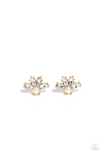 Load image into Gallery viewer, paparazzi-accessories-stellar-showcase-gold-post earrings