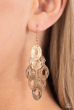 Load image into Gallery viewer, Thrift Shop Twinkle - Gold Earrings - Paparazzi Jewelry