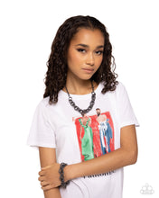 Load image into Gallery viewer, Audible Shimmer - Black Bracelet - Paparazzi Jewelry