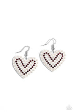 Load image into Gallery viewer, paparazzi-accessories-romantic-reunion-white-earrings