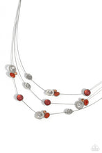 Load image into Gallery viewer, paparazzi-accessories-affectionate-array-orange-necklace