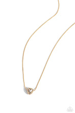Load image into Gallery viewer, paparazzi-accessories-simply-sentimental-gold-necklace