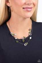 Load image into Gallery viewer, Affectionate Array - Green Necklace - Paparazzi Jewelry