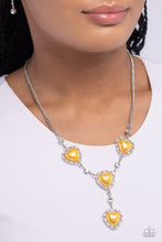 Load image into Gallery viewer, Stuck On You - Yellow Necklace - Paparazzi Jewelry