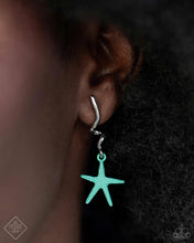 Load image into Gallery viewer, Written in the STARFISH - Blue Post Earrings - Paparazzi Jewelry