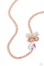 Load image into Gallery viewer, paparazzi-accessories-fluttering-finesse-rose-gold