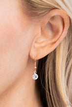Load image into Gallery viewer, Fluttering Finesse - Rose Gold Necklace - Paparazzi Jewelry