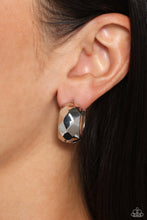 Load image into Gallery viewer, Patterned Past - Silver Earrings - Paparazzi Jewelry