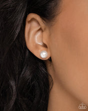 Load image into Gallery viewer, Breathtaking Birthstone - White Post Earrings - Paparazzi Jewelry