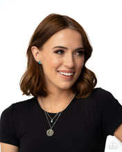 Load image into Gallery viewer, Breathtaking Birthstone - Blue Post Earrings - Paparazzi Jewelry