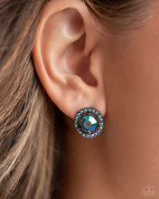 Load image into Gallery viewer, Dynamic Dominance - Blue Post Earrings - Paparazzi Jewelry