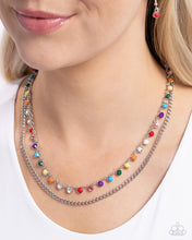 Load image into Gallery viewer, Delicate Dame - Multi Necklace - Paparazzi Jewelry