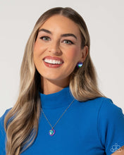 Load image into Gallery viewer, Heartfelt Haute - Purple Post Earrings - Paparazzi Jewelry