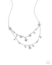 Load image into Gallery viewer, paparazzi-accessories-raising-the-star-green-necklace