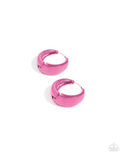 Load image into Gallery viewer, paparazzi-accessories-colorful-curiosity-pink-earrings