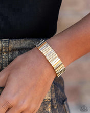 Load image into Gallery viewer, Linear Legend - Gold Bracelet - Paparazzi Jewelry
