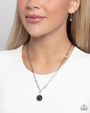 Load image into Gallery viewer, Lunar Liaison - Black Necklace - Paparazzi Jewelry