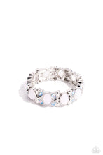 Load image into Gallery viewer, paparazzi-accessories-presidential-perfection-white-bracelet