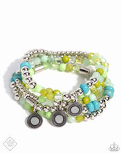 Load image into Gallery viewer, paparazzi-accessories-poignant-pairing-green-bracelet