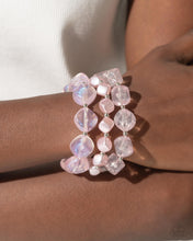 Load image into Gallery viewer, Glittery Gala - Pink Bracelet - Paparazzi Jewelry