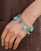 Load image into Gallery viewer, Badlands Beau - Blue Bracelet - Paparazzi Jewelry