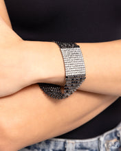 Load image into Gallery viewer, Disco Dame - Black Bracelet - Paparazzi Jewelry