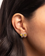 Load image into Gallery viewer, Live to FLIGHT Another Day - Yellow Post Earrings - Paparazzi Jewelry