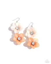 Load image into Gallery viewer, paparazzi-accessories-fairy-tale-florals-orange-earrings