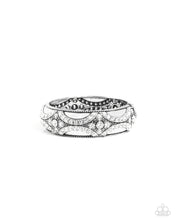 Load image into Gallery viewer, paparazzi-accessories-draped-in-decadence-white-bracelet