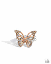 Load image into Gallery viewer, paparazzi-accessories-aerial-aesthetic-orange-ring