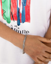 Load image into Gallery viewer, Tasteful Twists - Silver Bracelet - Paparazzi Jewelry