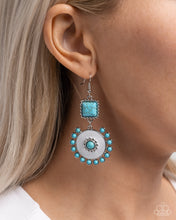Load image into Gallery viewer, Earthy Emblem - White Earrings - Paparazzi Jewelry