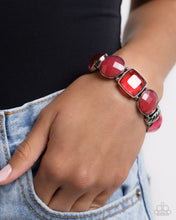 Load image into Gallery viewer, Glassy Generosity - Pink Bracelet - Paparazzi Jewelry