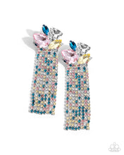 Load image into Gallery viewer, paparazzi-accessories-blinding-blend-multi-post earrings