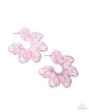 Load image into Gallery viewer, paparazzi-accessories-floral-fame-pink-earrings