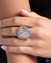 Load image into Gallery viewer, Medium SQUARE - Multi Ring - Paparazzi Jewelry