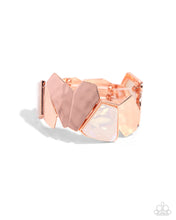 Load image into Gallery viewer, paparazzi-accessories-mismatched-marvel-copper-bracelet