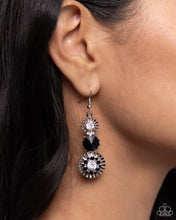 Load image into Gallery viewer, Dedicated Dalliance - Black Earrings - Paparazzi Jewelry