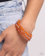 Load image into Gallery viewer, Cultured Cause - Orange Bracelet - Paparazzi Jewelry