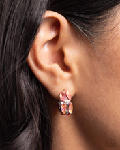 Load image into Gallery viewer, Dazzling Destiny - Orange Earrings - Paparazzi Jewelry