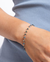 Load image into Gallery viewer, Chiseled Character - Blue Bracelet - Paparazzi Jewelry