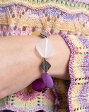 Load image into Gallery viewer, Reflective Ratio - Purple Bracelet - Paparazzi Jewelry