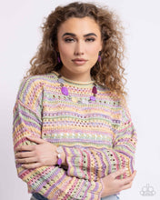 Load image into Gallery viewer, Reflective Ratio - Purple Bracelet - Paparazzi Jewelry