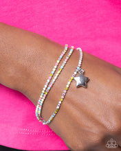 Load image into Gallery viewer, Stellar Savvy - Yellow Bracelet - Paparazzi Jewelry