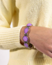 Load image into Gallery viewer, In All the BRIGHT Places - Purple Bracelet - Paparazzi Jewelry