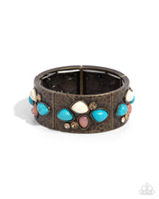 Load image into Gallery viewer, paparazzi-accessories-folksy-fame-brass-bracelet