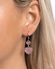 Load image into Gallery viewer, Delightful Valentines Day - Pink Earrings - Paparazzi Jewelry