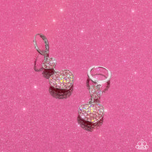 Load image into Gallery viewer, Delightful Valentines Day - Pink Earrings - Paparazzi Jewelry