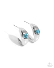 Load image into Gallery viewer, paparazzi-accessories-perfect-point-blue-earrings
